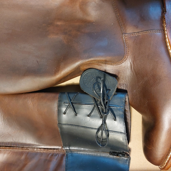 Wolverine Brown Leather Boots Womens - Picture 7 of 16